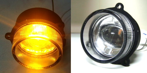 55mm LED turn signal light ( indicator), E-Mark)